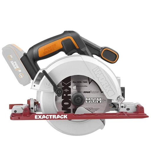 Worx | Circular Saw, Easy Track, 20V 165mm, Tool Only (Online Only) - BPM Toolcraft