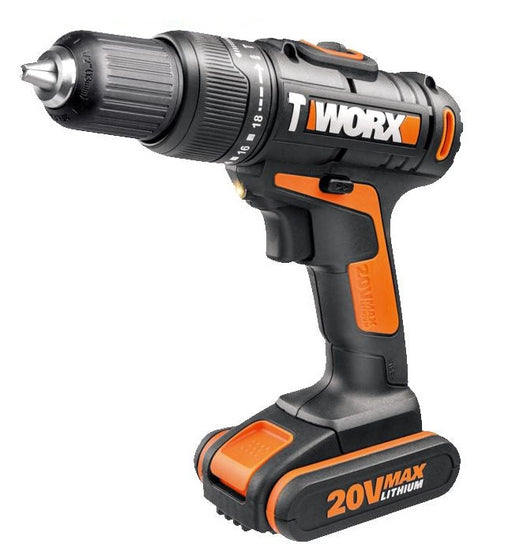 Worx | Impact Drill, 20V, 2X2,0Ah Batteries, Std. Charger, Ass. Acc. INJ. B (Online Only) - BPM Toolcraft