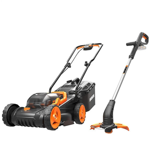 Worx | Mower & Trimmer, 2X20V Batteries, 2,0Ah Dual Charger (Online Only) - BPM Toolcraft