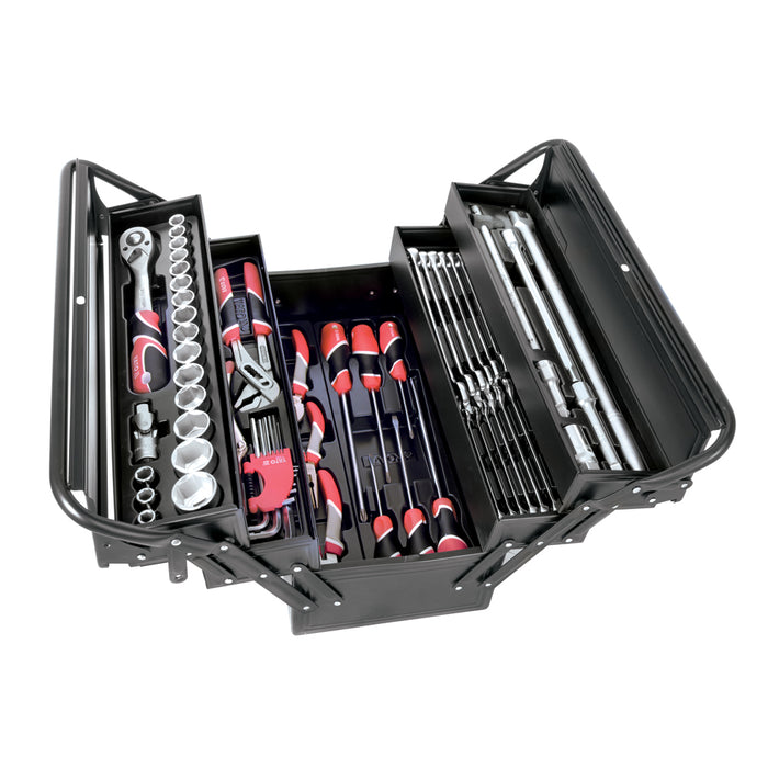 Yato | Tool Box CantiLever with Tools 64Pc