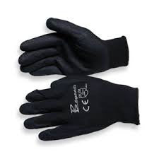 Dromex | Blackmax Gloves PU Palm Coated Size 9 SAF00274 - BPM Toolcraft