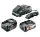 Bosch DIY | StarterKit 18V 2,5Ah + 4,0Ah Charger & 2 Batteries - 1x 2,5Ah 1x 4,0Ah (Online Only) - BPM Toolcraft