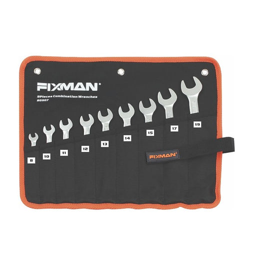 Fixman | Combination Spanner Set, 9Pc (Online Only) - BPM Toolcraft