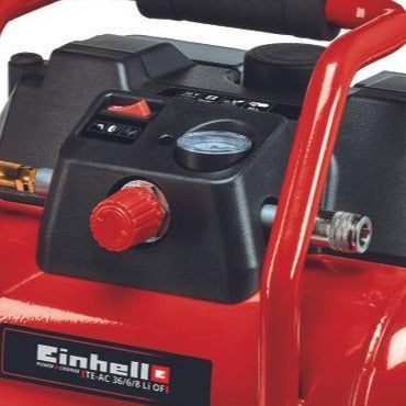 Einhell | Compressor TE-AC 36/6/8 Li OF Set 18V Tool Only - BPM Toolcraft