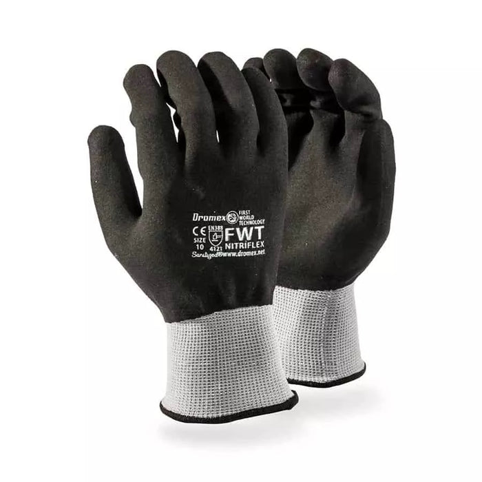 Dromex | Gloves Nitriflex Size 9 Large
