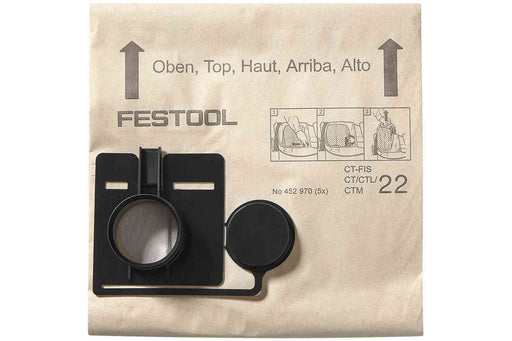 Festool | Filter Bags CT 44 X5 Bags - BPM Toolcraft
