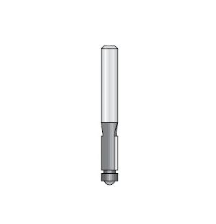 Dimar | Flush Trim, 9,5 X 12,7mm, Bottom Bearing, 1/4" Shank - BPM Toolcraft