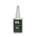 O3A | Cyanoacrylate Adhesive Black Thick 50g - BPM Toolcraft
