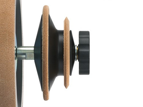 Tormek | Accessory, Leather Honing Wheel, Profiled, LA-120 - BPM Toolcraft