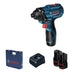 Bosch Professional | Cordless Impact Driver/Wrench GDR 120 LI 2 X 2,0Ah Batteries+Charger - BPM Toolcraft