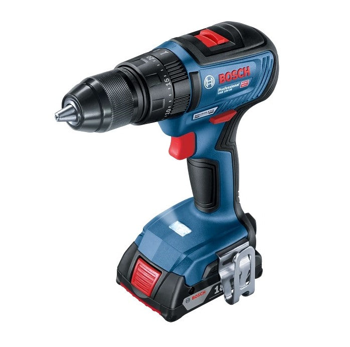 Bosch Professional | Cordless Drill GSB18V-50 +  2 X 2,0Ah Batteries + Charger (Online Only) - BPM Toolcraft