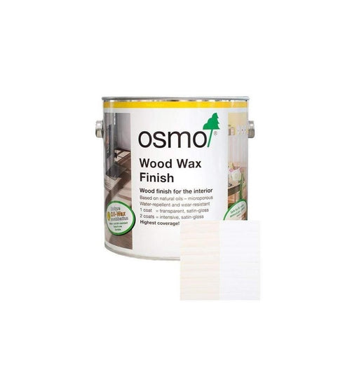OSMO | Wood Wax Finish 3186 White Matt 750ml - Online Only - BPM Toolcraft