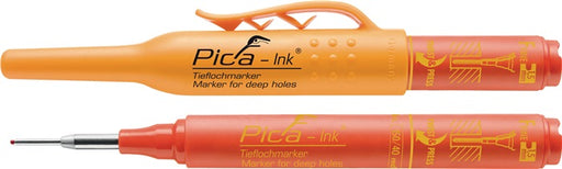 Pica Ink Marker, Red Ink, Deep Hole, Permanent, 150-40 - BPM Toolcraft