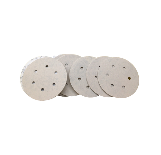 Klingspor Abrasive Discs, 120Grit, 150mmØ, PS33CK, GLS3-6 Holes (Pack of 5) - BPM Toolcraft