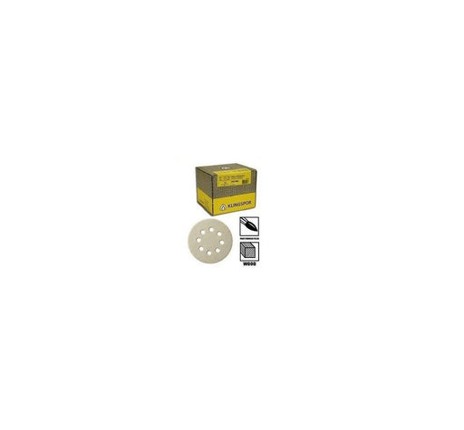 Klingspor | Abrasive Discs 80G 125mm Box of 100 - 8 Hole - BPM Toolcraft