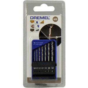 Dremel | Drill Bit Set for Soft Metal, 7Pc (628) - BPM Toolcraft