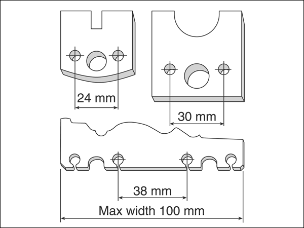 Tormek | Accessory, Moulding Knife Jig Attachment, SVP-80 - BPM Toolcraft