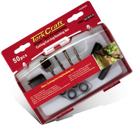Tork Craft | Mini Cutting, Carving & Sanding Set 50Pc (Online Only) - BPM Toolcraft