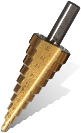 Tork Craft | Step Drill HSS 4-22mm x 2mm - BPM Toolcraft