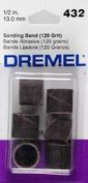 Dremel | Sanding Bands, 13X6mm 120G (432) - BPM Toolcraft