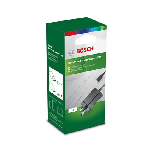 Bosch DIY | USB-C - Fast Power Supply (27W) (Online Only) - BPM Toolcraft